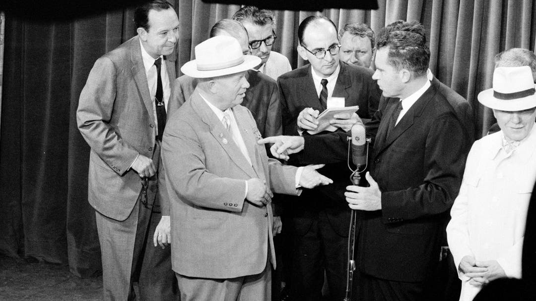 خروشچف و نیکسون